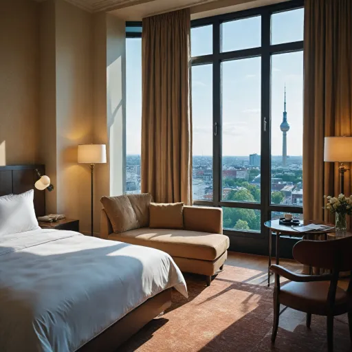 Luxury hotel rooms in Berlin: refined stays in the heart of the city