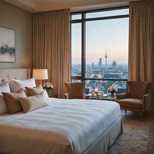 Romantic luxury hotels in Berlin: exceptional stays for couples seeking elegance