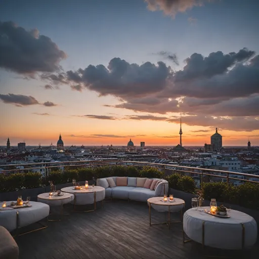 Elevate your stay: luxury hotels in Berlin with rooftop bars and panoramic city views